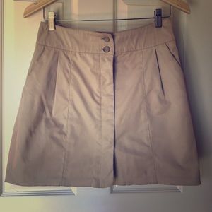 Club Monaco khaki skirt